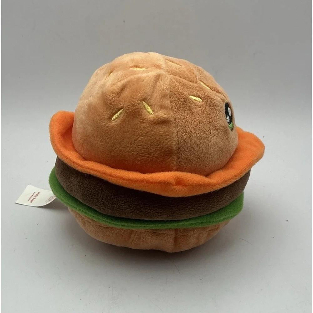 Russ Snackeez Bradley Burger Plush Cheeseburger 5